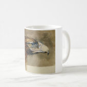 ゴールデンイーグルの頭(John Ruskin) コーヒーマグカップ (正面右)