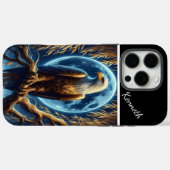 ゴールデンイーグルアンダーブルームーン Case-Mate iPhoneケース (裏面 (横))