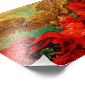 ゴールデンイーグルアンドポピーヴィンテージ フォトプリント (角)