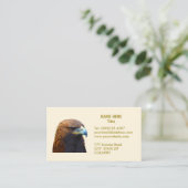 ゴールデンイーグルオンシャンパンカラー 名刺 (スタンド正面)