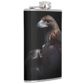 ゴールデンイーグルス：美しいスルー・ザ・バー フラスク (右)