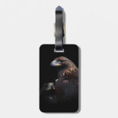 ゴールデンイーグルス:美しいスルー・ザ・バー ラゲッジタグ (裏面縦)
