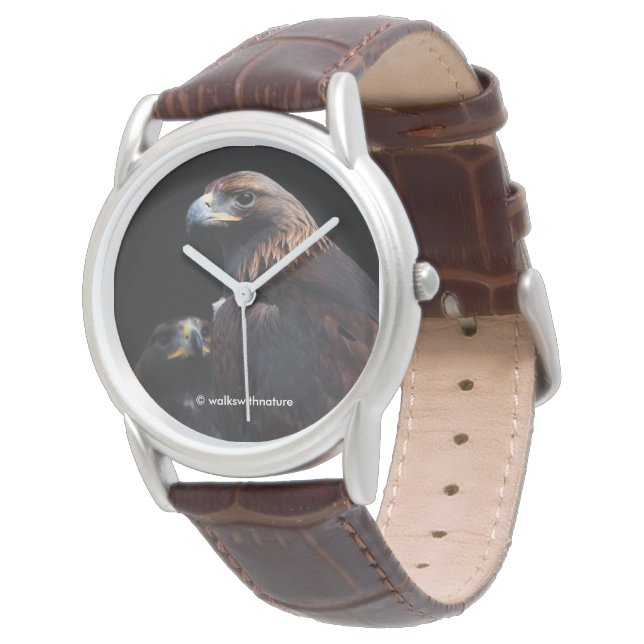 ゴールデンイーグルス：美しいスルー・ザ・バー 腕時計 (アングル)