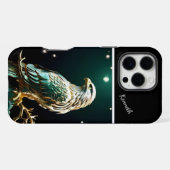 ゴールデンイーグルパーシュ iPhoneケース (裏面横)