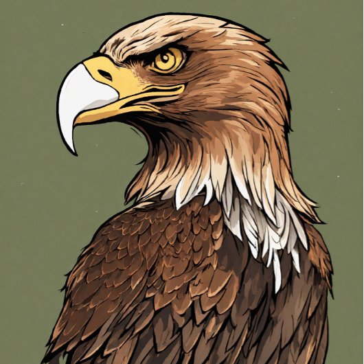 ゴールデンイーグル国王陛下インクルーシブプリントTシャツ Tシャツ