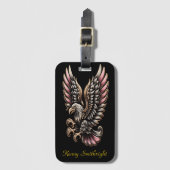 ゴールデンイーグル高く舞う ラゲッジタグ (正面縦)