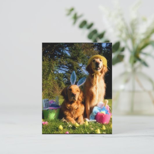 ゴールデンイースターを持っている シーズンポストカード (スタンド正面)