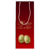 ゴールデンイースターエッグ – ワイン抱き枕 ワインギフトバッグ (裏面)