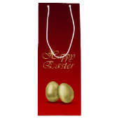 ゴールデンイースターエッグ – ワイン抱き枕 ワインギフトバッグ (正面)