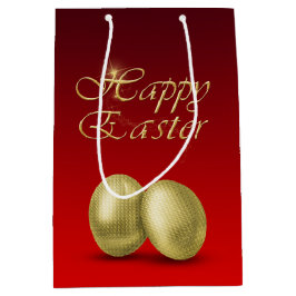 ゴールデンイースターエッグ – 中抱き枕 ミディアムペーパーバッグ