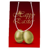 ゴールデンイースターエッグ – 中抱き枕 ミディアムペーパーバッグ (裏面)