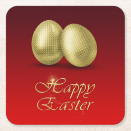 ゴールデンイースターエッグ – 紙コースター