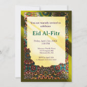 ゴールデンイードお祝い観賞用イードパーティーイード 招待状 (正面)