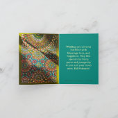 ゴールデンイードムバラク装飾パターンイエローグリーン シーズンカード (内部)