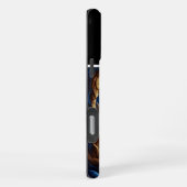 ゴールデンウィロー、夜の鷲 iPhoneケース (右側面)