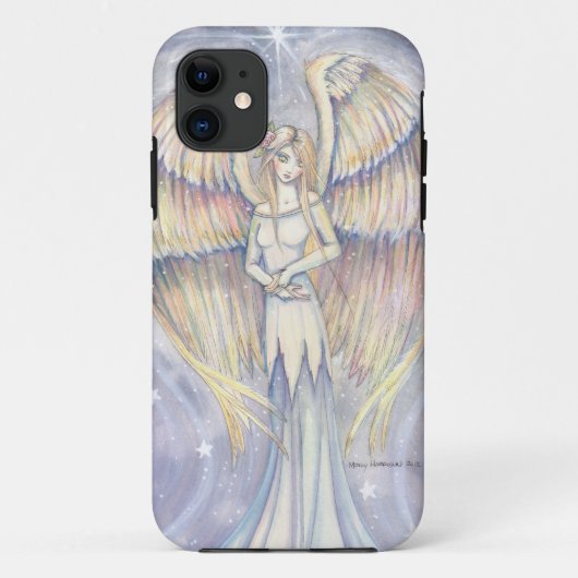 ゴールデンウィングエンジェルファンタジーアートiPhone 5 カバー (裏面)