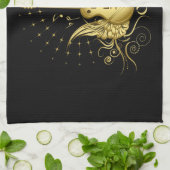 ゴールデンウィングギター キッチンタオル (折り畳み)