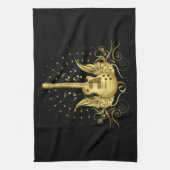 ゴールデンウィングギター キッチンタオル (縦)