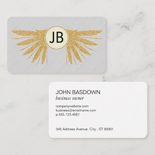 ゴールデンウィングス 名刺 (正面/裏面)