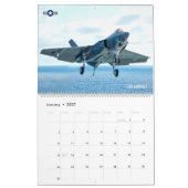 ゴールデンウィングスF-35B/C稲妻II カレンダー (1月 2027)