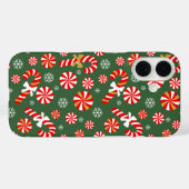 ゴールデンウィンタースウィートスノーフォールキャンディーケーン Case-Mate iPhoneケース (裏面 (横))