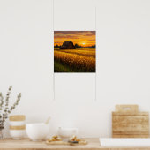 ゴールデンウィートフィールドファームハ素朴ウス ポスター (キッチン)