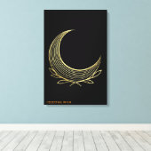 ゴールデンウィーブ ルナグレース ファインアートキャンバス キャンバスプリント (インサイチュ (ウッドフロア))