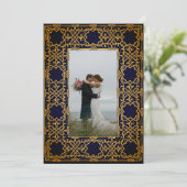 ゴールデンウィーヴドケルト結び目模様 サンキューカード (スタンド正面)