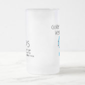 ゴールデンウェストポップロゴマグ フロストグラスビールジョッキ (中央)