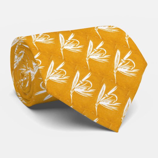 "ゴールデンウェットフライ"トラウフフライ ネクタイ (ロール)