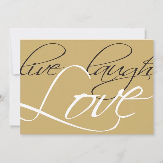 ゴールデンウェディング  アニバーサリー  招待状 (正面)