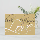 ゴールデンウェディング  アニバーサリー  招待状 (スタンド正面)