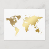 ゴールデンウェルカルテグロバスポストカルテ ポストカード (正面)