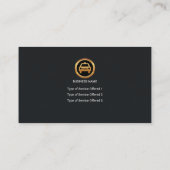 ゴールデンウェーブカーブシアンエレガントタクシグランジー 名刺 (裏面)