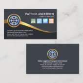 ゴールデンウェーブランドエアシーレールロジスティクス 名刺 (正面/裏面)