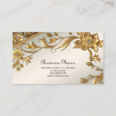 ゴールデンウェー離れブフローラ名刺 名刺 (裏面)