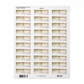 ゴールデンウェー離れブフローラ差出人住所ラベル ラベル (フルシート)