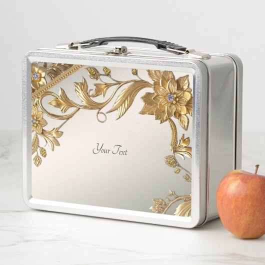 ゴールデンウェー離れブフローラ弁当箱 メタルランチボックス (インサイチュ)