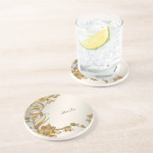 ゴールデンウェー離れブフローラ砂岩コースター コースター (側面)