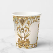 ゴールデンウェー離れブフローラ紙カップ 紙コップ (裏面)