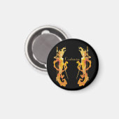 ゴールデンウォリアー女神サンダー_コーブ マグネット (正面/裏面)