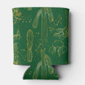 ゴールデンウォーター色のサボテン 缶クーラー (裏面)