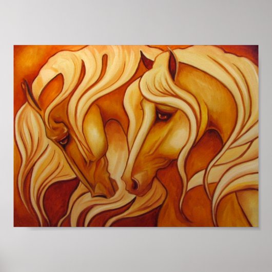 ゴールデンウマプリント ポスター (正面)