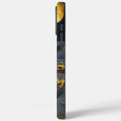 ゴールデンウルフが満月の下で夜に泣く Case-Mate iPhoneケース (裏面 / 左)