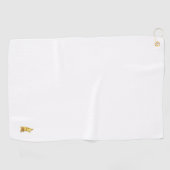 ゴールデンウルフヘッドゴルフタオル ゴルフタオル (横)