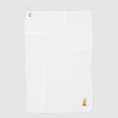 ゴールデンウルフヘッドゴルフタオル ゴルフタオル (正面)