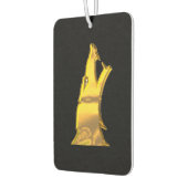 ゴールデンウルフヘッドブラックカーエアーフレッシュナー カーエアーフレッシュナー (左)