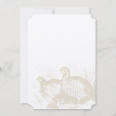 ゴールデンウワイルプランテーション招待状 招待状 (裏面)