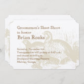 ゴールデンウワイルプランテーション招待状 招待状 (正面/裏面)