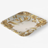 ゴールデンウ離れェイフローラ紙プレート ペーパープレート (傾斜あり)